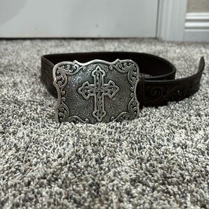 Western belt and buckle